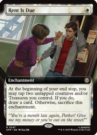 Rent Is Due (Extended Art)  [Marvel's Spider-Man] Foil