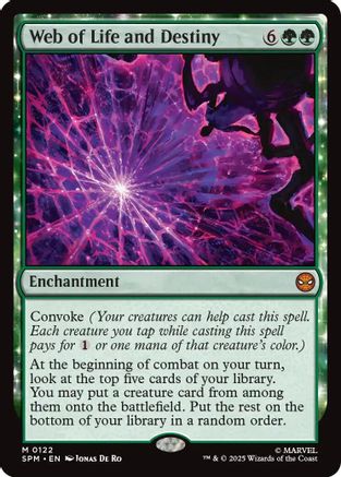 Web of Life and Destiny  [Marvel's Spider-Man] Foil