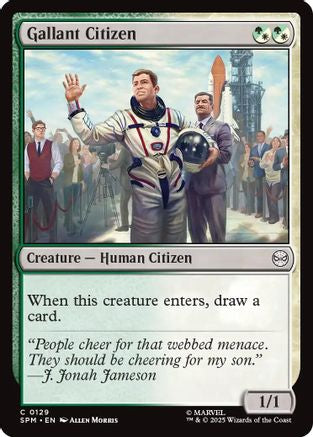 Gallant Citizen  [Marvel's Spider-Man] Foil