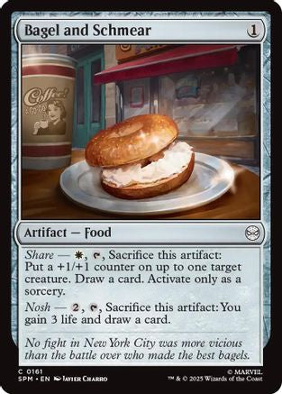 Bagel and Schmear  [Marvel's Spider-Man]