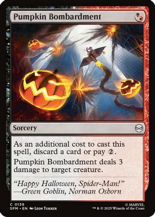 Pumpkin Bombardment  [Marvel's Spider-Man]