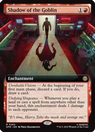 Shadow of the Goblin (Extended Art)  [Marvel's Spider-Man] Foil