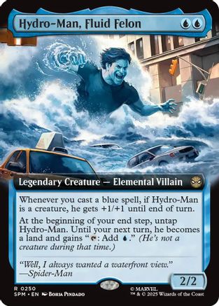 Hydro-Man, Fluid Felon (Extended Art)  [Marvel's Spider-Man]
