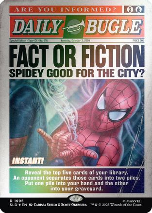 Fact or Fiction (1995) (Rainbow Foil)  [Secret Lair Drop Series] Foil