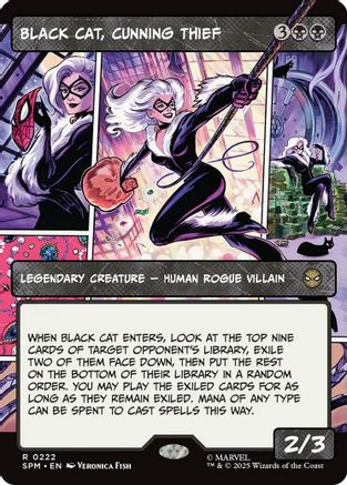Black Cat, Cunning Thief (Borderless)  [Marvel's Spider-Man]