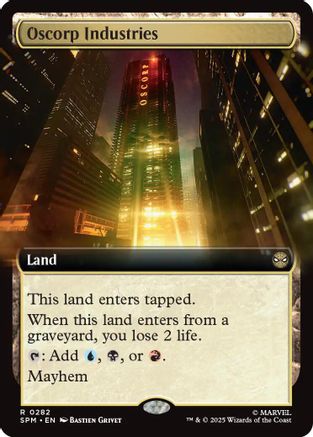 Oscorp Industries (Extended Art)  [Marvel's Spider-Man] Foil