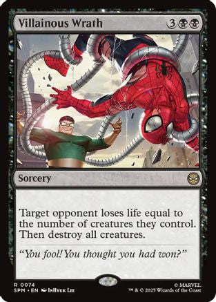 Villainous Wrath  [Marvel's Spider-Man] Foil