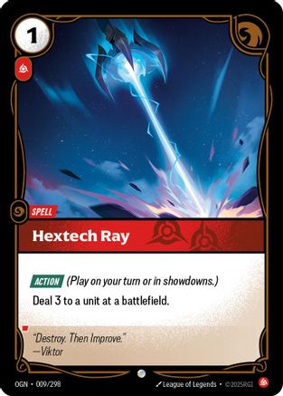 Hextech Ray (009/298) - Riftbound - [Origins]