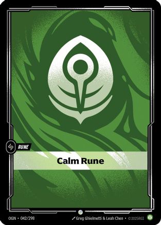 Calm Rune (042/298) - Riftbound - [Origins]