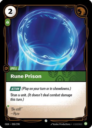 Rune Prison (050/298) - Riftbound - [Origins]