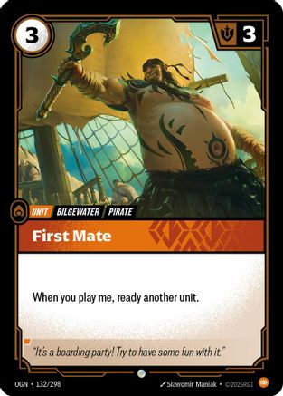 First Mate (132/298) - Riftbound - [Origins]