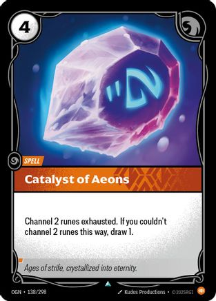 Catalyst of Aeons (138/298) - Riftbound - [Origins]