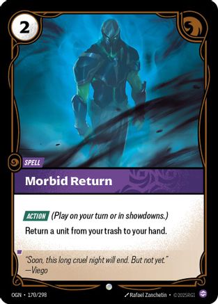 Morbid Return (170/298) - Riftbound - [Origins]
