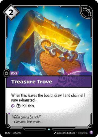 Treasure Trove (186/298) - Riftbound - [Origins] Foil