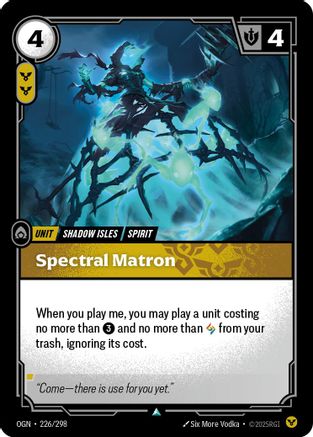 Spectral Matron (226/298) - Riftbound - [Origins]