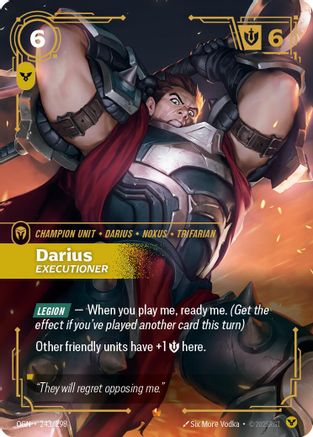 Darius - Executioner (243/298) - Riftbound - [Origins] Foil