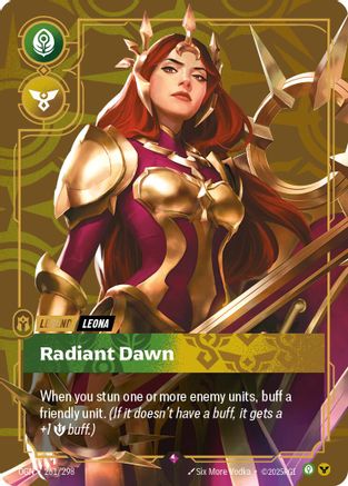Leona - Radiant Dawn (261/298) - Riftbound - [Origins] Foil