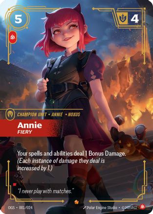 Annie - Fiery (001/024) - [Origins Proving Grounds]