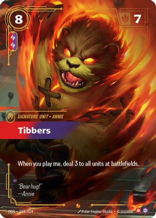 Tibbers (018/024) - Riftbound - [Origins Proving Grounds]