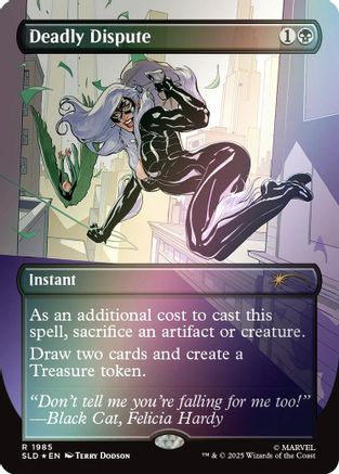 Deadly Dispute (1985) (Rainbow Foil)  [Secret Lair Drop Series] Foil