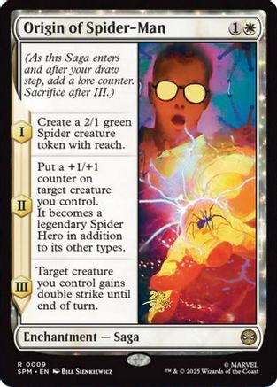 Origin of Spider-Man  [Prerelease Cards] Foil