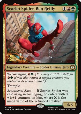 Scarlet Spider, Ben Reilly  [Prerelease Cards] Foil