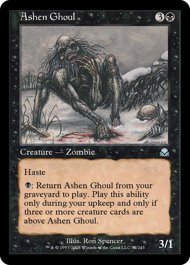 Ashen Ghoul  [Masters Edition II] Foil