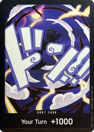 DON!! Card (GEAR5 Luffy) - [Premium Booster -The Best- Vol. 2] Foil