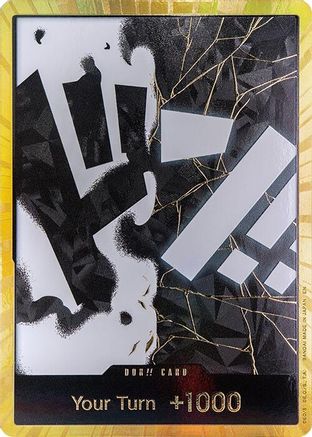 DON!! Card (Teach) (Gold) - [Premium Booster -The Best- Vol. 2] Foil