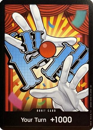 DON!! Card (Buggy) - [Premium Booster -The Best- Vol. 2] Foil