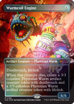 Wurmcoil Engine (2196) (Rainbow Foil)  [Secret Lair Drop Series] Foil