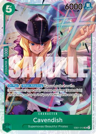 Cavendish - EB01-012 (Reprint) (EB01-012) - [Premium Booster -The Best- Vol. 2] Foil