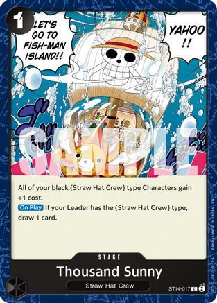 Thousand Sunny (Reprint) (ST14-017) - [Premium Booster -The Best- Vol. 2]