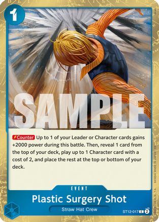 Plastic Surgery Shot - ST12-017 (Pirate Foil) (ST12-017) - [Premium Booster -The Best- Vol. 2] Foil