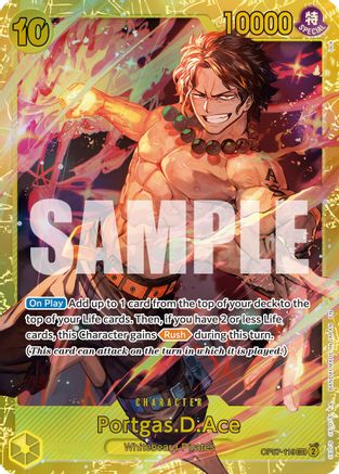 Portgas.D.Ace - OP07-119 (Reprint) (OP07-119) - [Premium Booster -The Best- Vol. 2] Foil