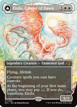 Eirdu, Carrier of Dawn (Borderless)  [Lorwyn Eclipsed]