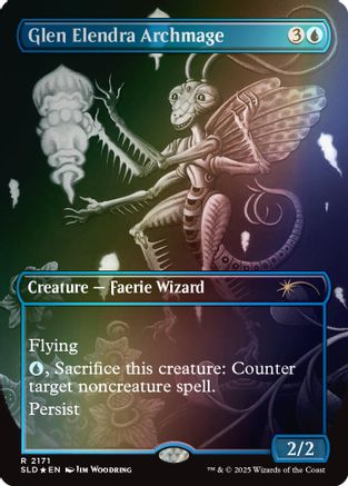 Glen Elendra Archmage (2171) (Rainbow Foil)  [Secret Lair Drop Series] Foil