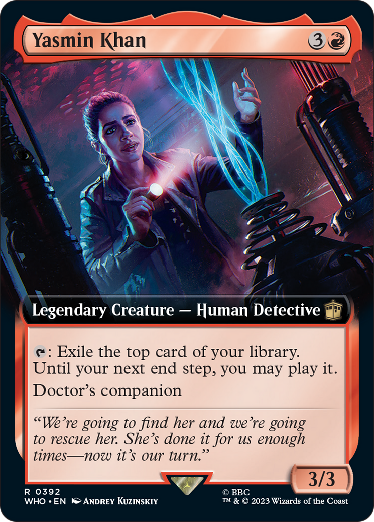 Yasmin Khan (Extended Art) [Doctor Who] Foil