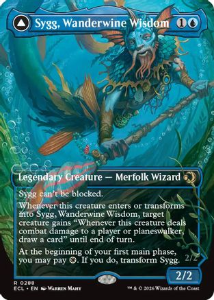 Sygg, Wanderwine Wisdom (Borderless)  [Lorwyn Eclipsed]