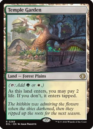 Temple Garden  [Lorwyn Eclipsed] Foil