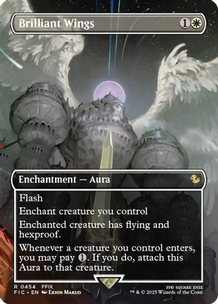Brilliant Wings (Borderless)  [Commander: FINAL FANTASY] Foil