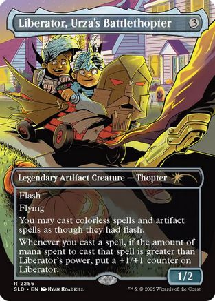 Liberator, Urza's Battlethopter  [Secret Lair Drop Series]