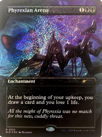Phyrexian Arena (Confetti Foil)  [Secret Lair Drop Series] Foil