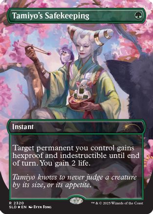 Tamiyo's Safekeeping (Rainbow Foil)  [Secret Lair Drop Series] Foil