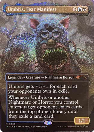 Umbris, Fear Manifest (Confetti Foil)  [Secret Lair Drop Series] Foil