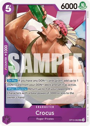 Crocus (OP13-062) - [Carrying On His Will]
