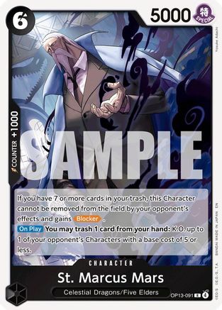 St. Marcus Mars (OP13-091) - [Carrying On His Will] Foil