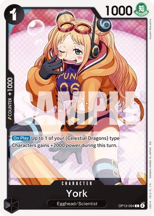 York (OP13-094) - [Carrying On His Will]