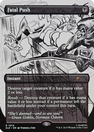 Fatal Push (7014)  [Secret Lair Drop Series]