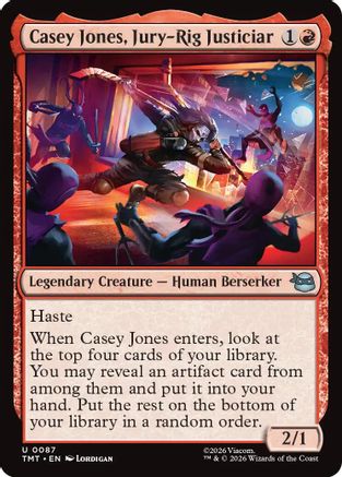 Casey Jones, Jury-Rig Justiciar  [Teenage Mutant Ninja Turtles] Foil